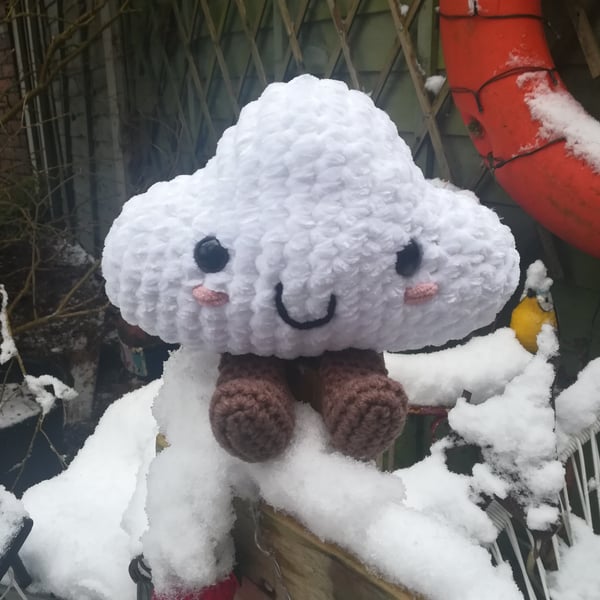 Custom Crochet Cloud 