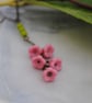 Pink flowers necklace - Image 2