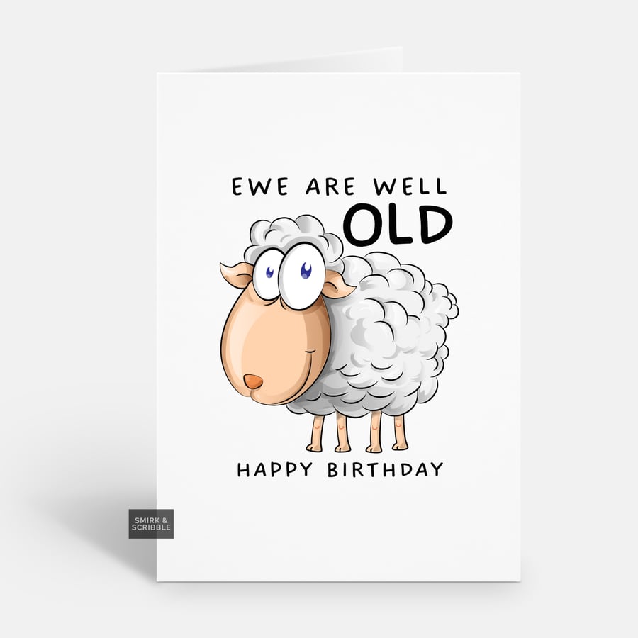 Unique Funny Birthday Card For Him Or Her 