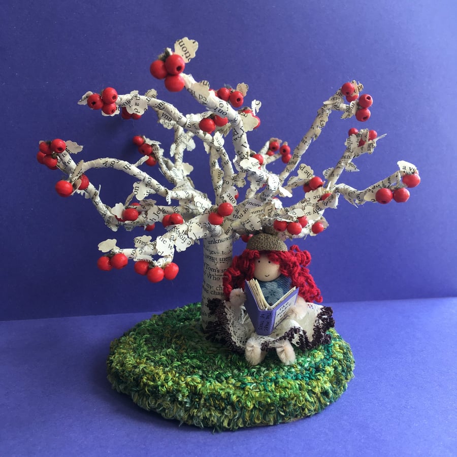 Fairy Apple Tree Miniature Scene, The Magic Of Trees, Fairy Core Home Decoration