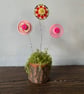 Button flower decoration - Image 3