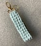 Crochet Wristlet Keyring Keychain - Image 3