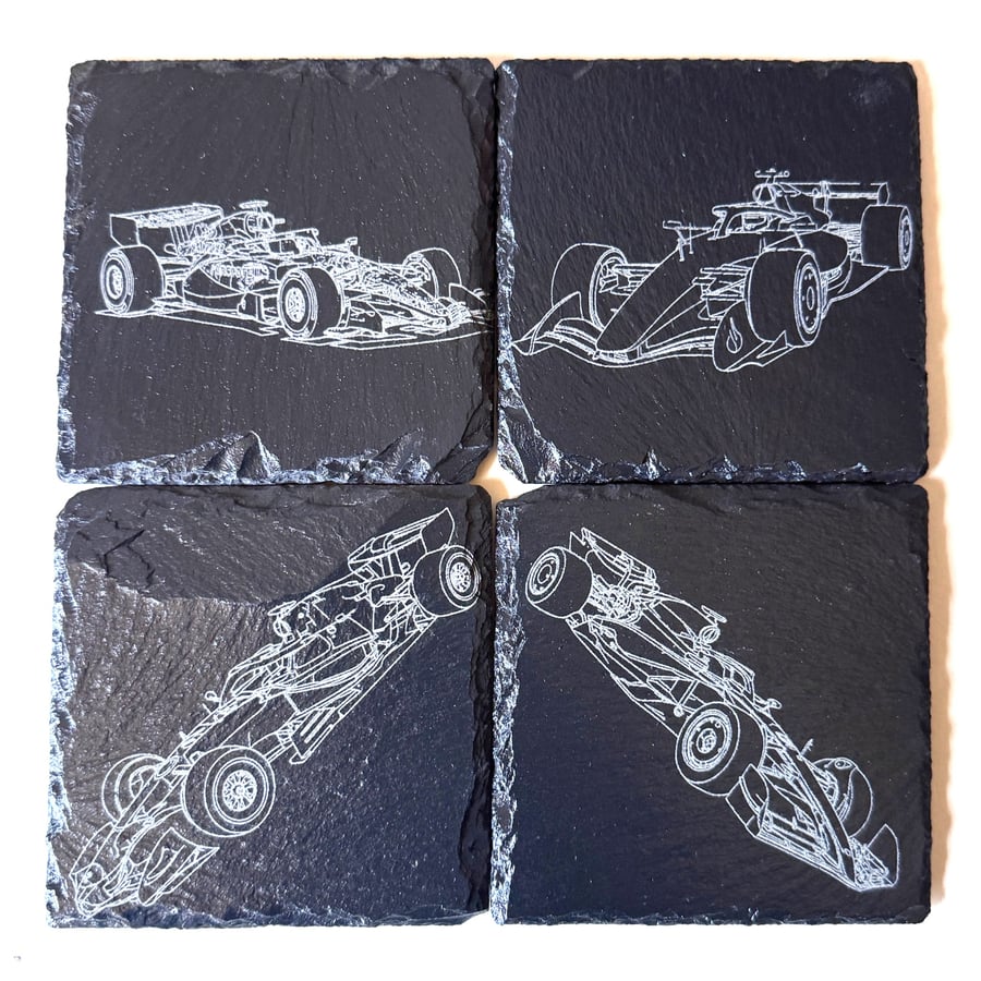 Formula One 2026 Cars - 4 set with holder