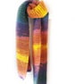 Hand Knitted Scarf  - Cosy Chunky Yarn - to match Dog Scarf Bright Colours