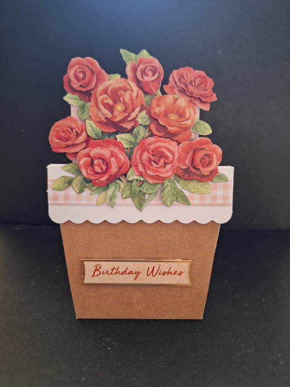 Freestanding Flowerpot card