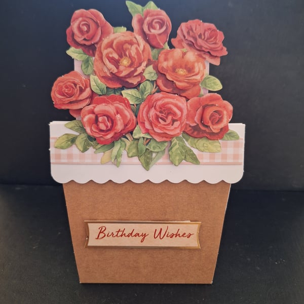 Freestanding Flowerpot card