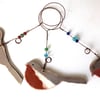 Wooden Robin Hanging Decoration 