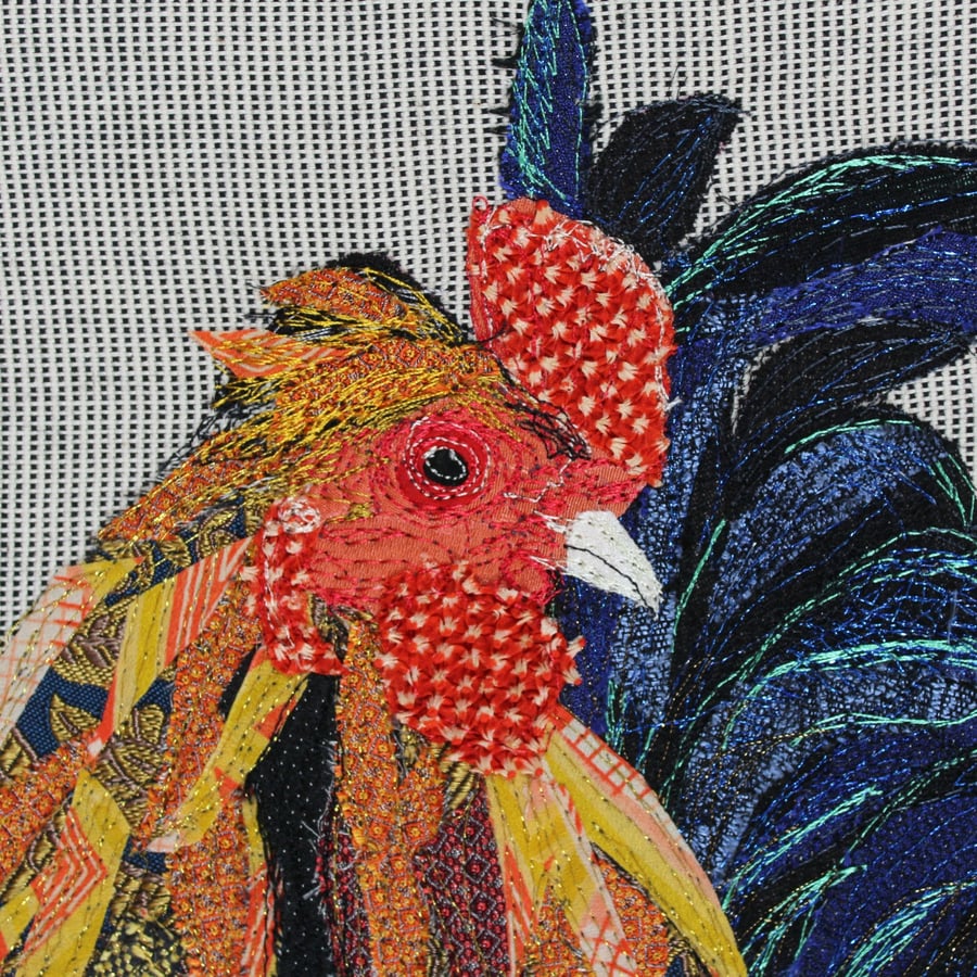 Fine Art Card Cockerel
