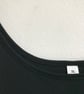 Moth Women's organic cotton vest loose fit black with gold print size 2XL - Image 3