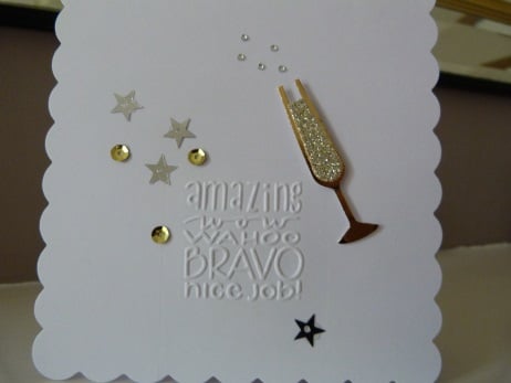 Bravo Congratulations Card