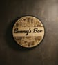 Personalised Wooden Bar Sign - Handmade 3D Home Pub Decor - Custom Man Cave Sign