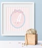 Regency Stripe Personalised Print for Her - Image 7