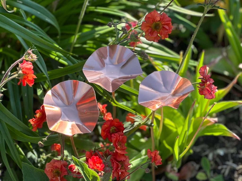 3 x Copper Bee Drinkers