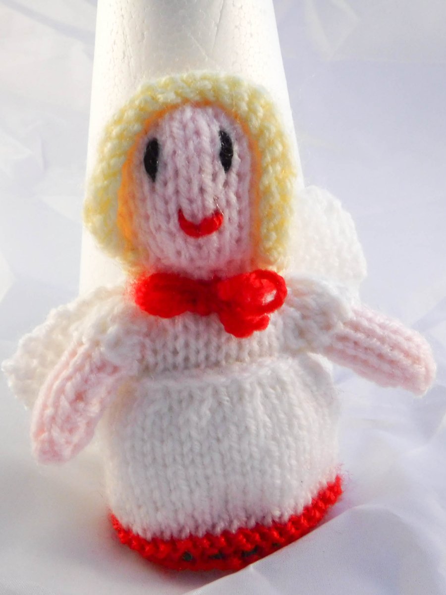Christmas Mini Fairy Tree Topper - Handmade Christmas Decorations 