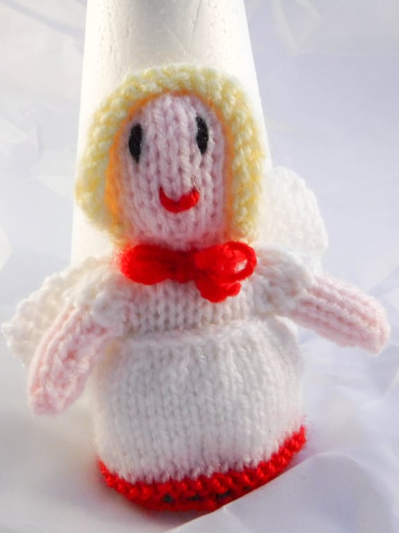 Christmas Mini Fairy Tree Topper - Handmade Christmas Decorations 