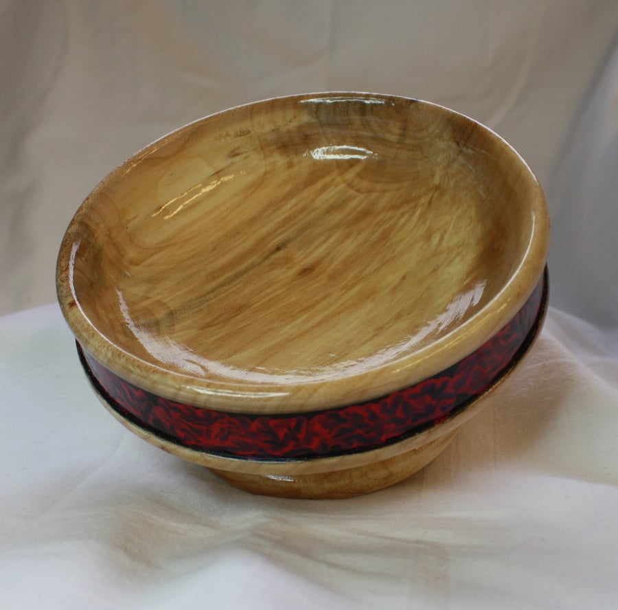 Unique Sycamore Wooden Change Dish