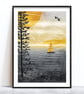Summer Long Illustrated Art Print - Image 1