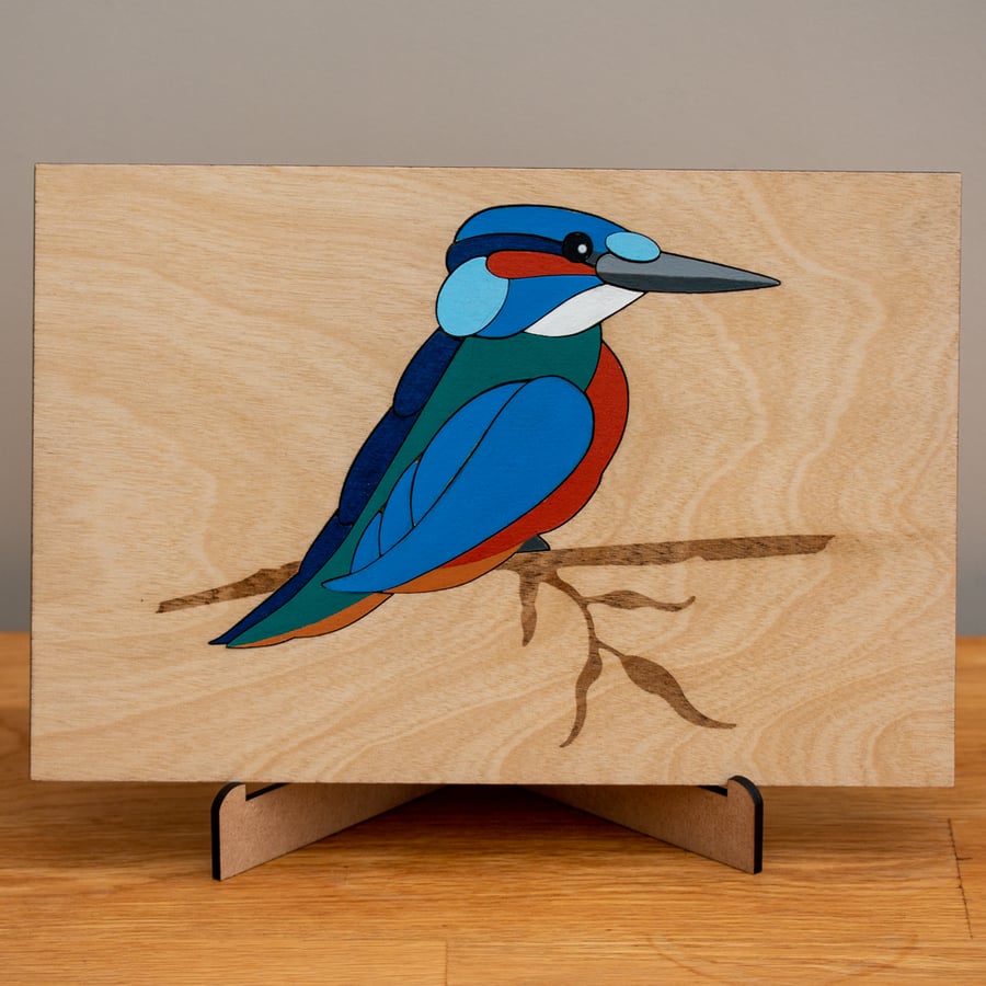 Kingfisher Mosaic Jigsaw Puzzle for Adults