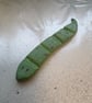 Snake brush holder clay handmade - Image 4