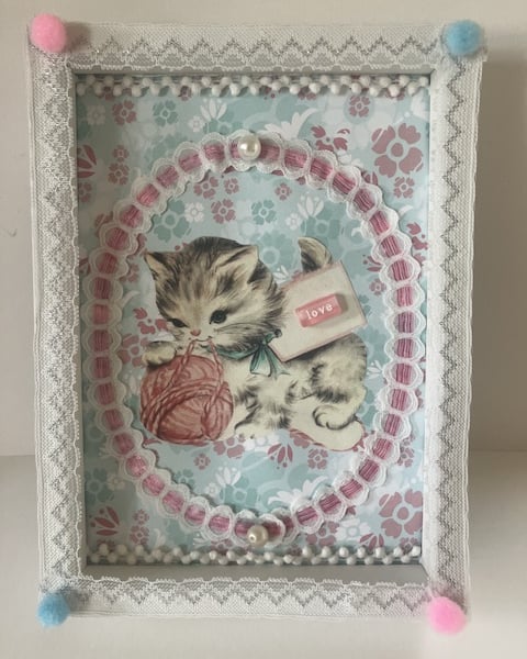 Kitsch kitten picture 