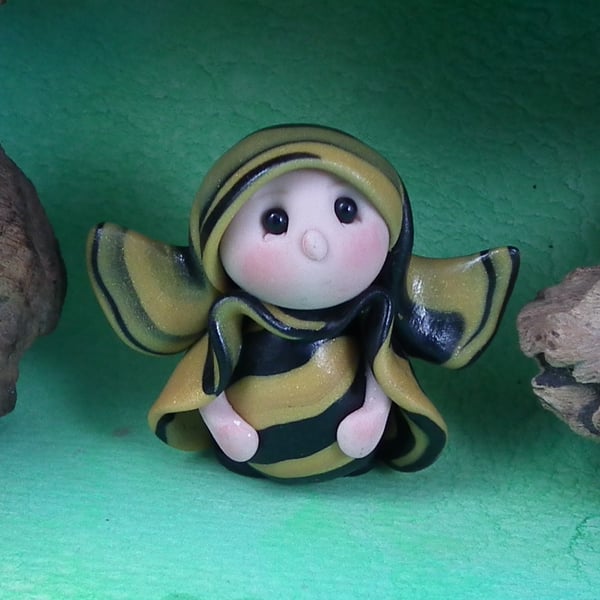 Bustling Bee 'Bizzi' OOAK Sculpt by Ann Galvin Gnome Village