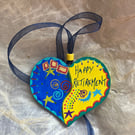 Happy retirement heart gift
