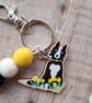  Border Collie Bag Charm - Image 2