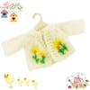 Reserved for Sue - Cream Embroidered Cardigan