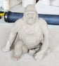 Gorilla Ceramic Ornament - Hand Built - Image 9