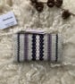 Woolly Wallet - Dusky Lilac. Handwoven in Wales - Image 4