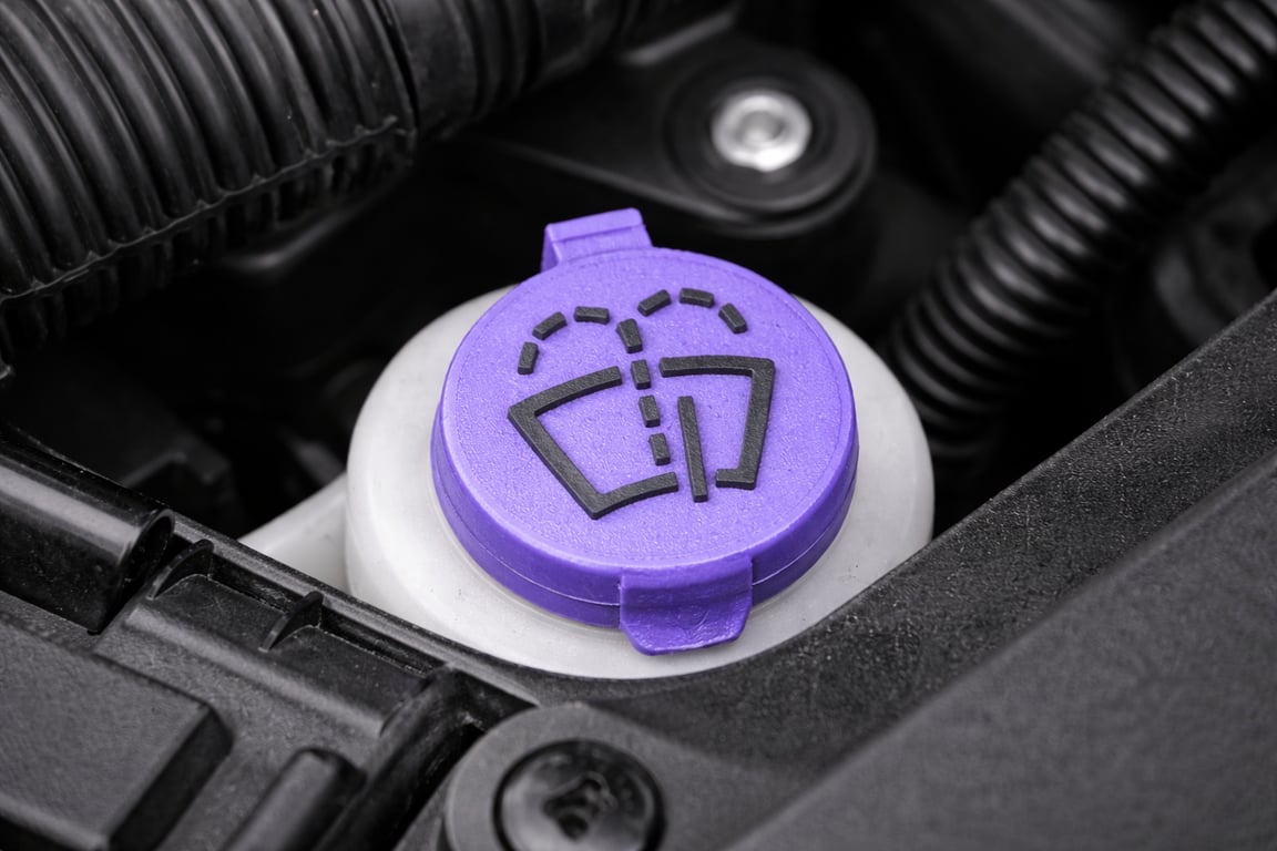 Universal Windscreen Washer Fluid Cap – 52-54 mm Snap Fit Replacement