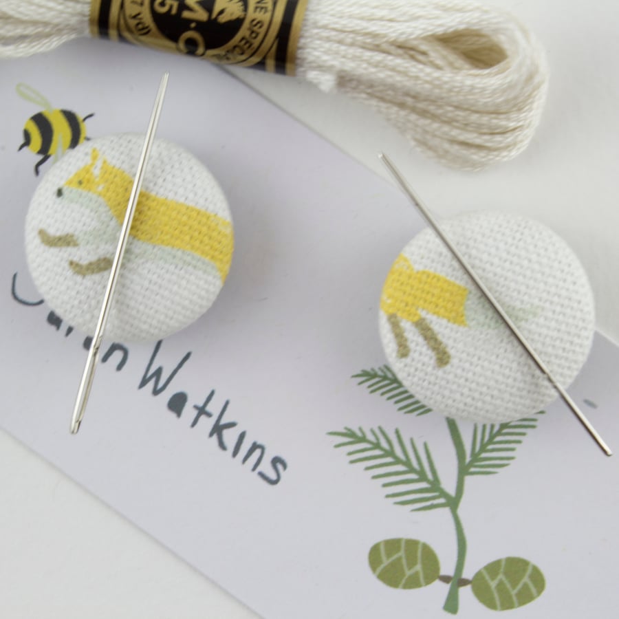 Needle Minders ( 2 items with fox design)