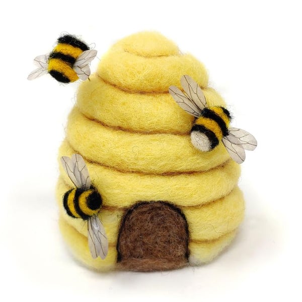 The Crafty Kit Company 'Bee Hive' Needle Felting Kit