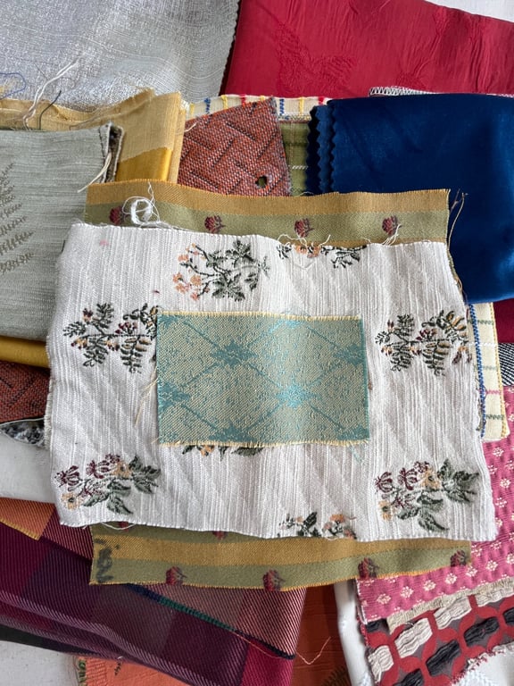 No.1 Vintage woven fabric inspiration bundle