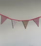 Pink Cotton Bunting. (009) - Image 1