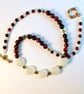 Red Tiger's Eye And New Jade Necklace - Handmade In Devon - Image 6