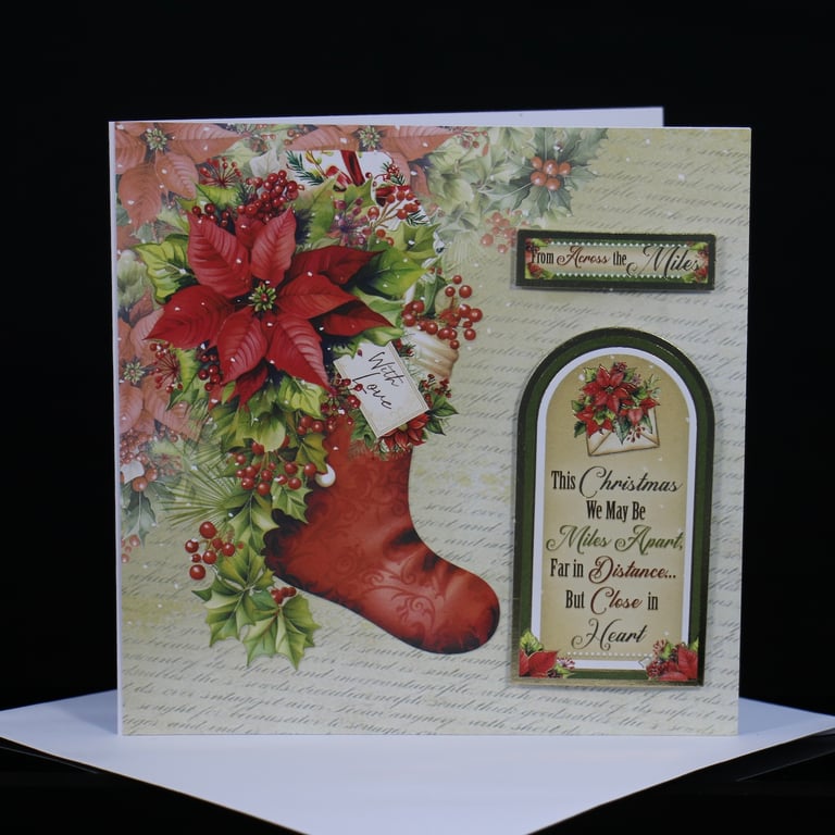 From Across the Miles Christmas card