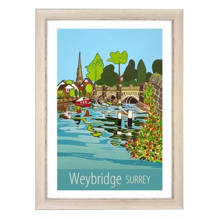 Weybridge - white frame