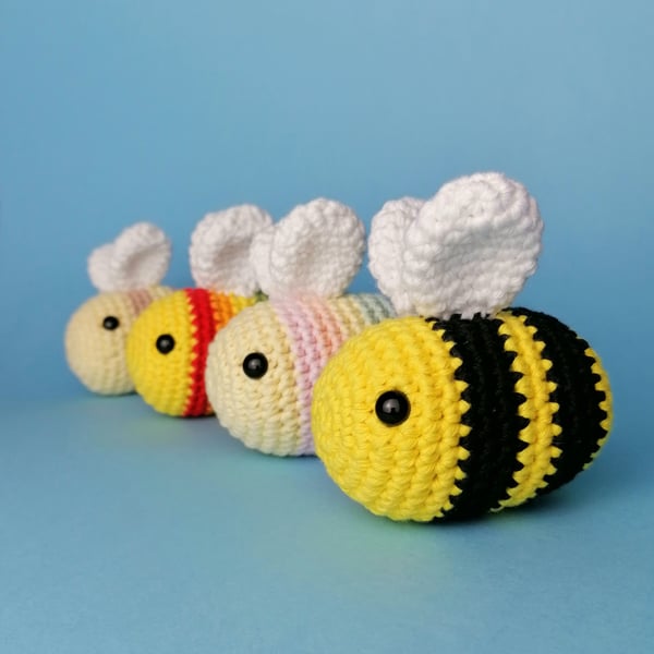 Crochet Bee Soft Toy