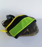 Yellow & Black Swimming Goggle Case - Recycled Neoprene - Unique & Eco-Friendly