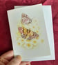 A6 Art Greetings Card, Butterflies