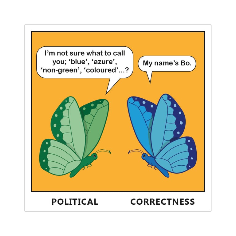 Political Correctness Postcard