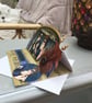 Venetian masked ball anniversary or engagement card - Image 2
