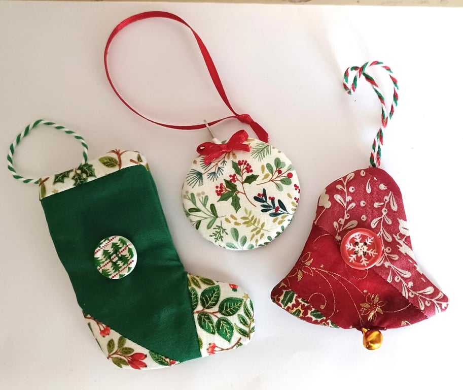 Fabric decoration trio