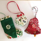 Fabric decoration trio