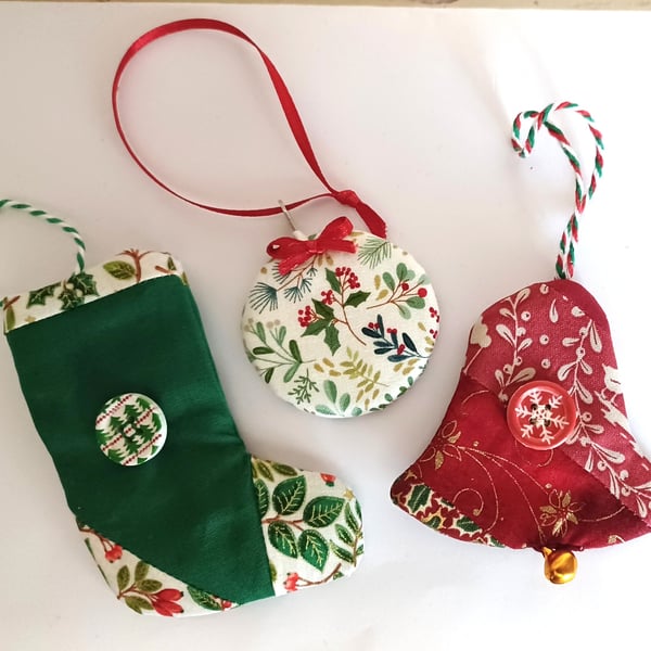 Fabric decoration trio