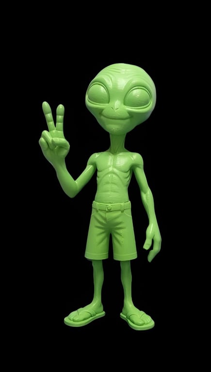 Custom 3D Printed Vinyl Style Figure – Made to Order Collectible Characters