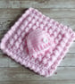 Doll Blanket and Hat,Crochet  Accessories 7 Colour Options - Image 1