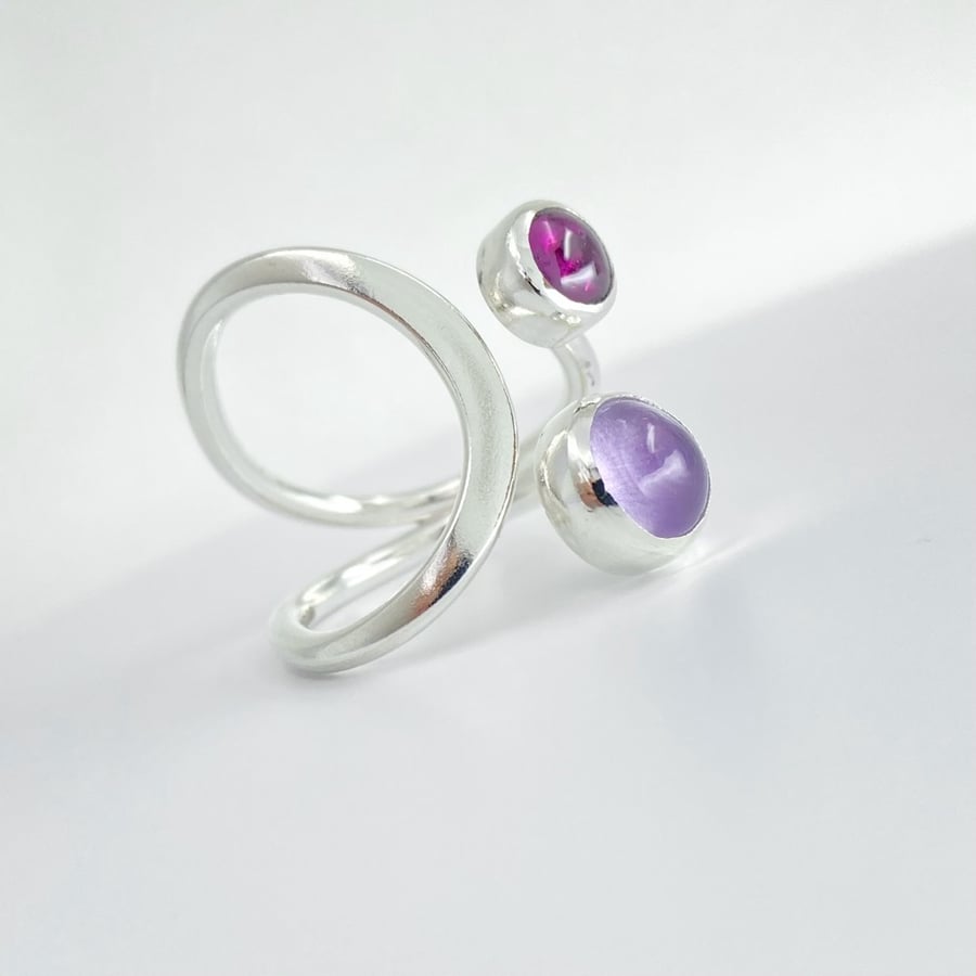 Oh! You Pretty Things - Light Amethyst and Rhodolite Garnet