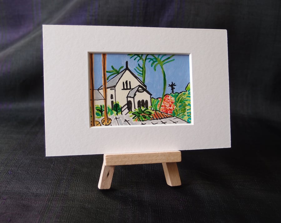 Wedding chapel, Port Douglas, Queensland ACEO